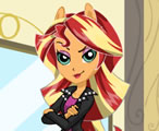 Equestria Girls Sunset Shimmer Giydirme