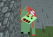 3D Minecraft Zombi