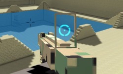 3D Minecraft FPS 3