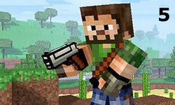 3D Minecraft FPS 5