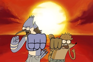 Regular Show Demir Yumruk Oyunu Oyna