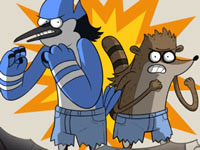 Mordekay ve Rigby Dövüş İkiz Yumruk