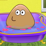 Pou Banyo Yapıyor