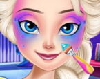Elsa Frozen Makyaj ve Giydirme