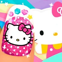 Hello Kitty Nail Salon