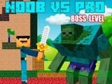Noob vs Pro Game: Boss Levels