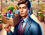 Supermarket Manager Simulator